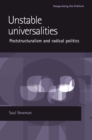 Unstable universalities : Poststructuralism and radical politics - eBook