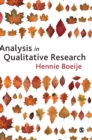 Analysis in Qualitative Research - Book
