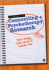 Introducing Counselling and Psychotherapy Research - Book