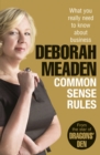 Common Sense Rules : What you really need to know about business - Book