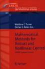 Mathematical Methods for Robust and Nonlinear Control : EPSRC Summer School - eBook
