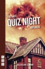 The Last Quiz Night on Earth - Book