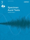 Specimen Aural Tests, Grade 7 with audio : new edition from 2011 - Book