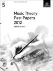 Music Theory Past Papers 2012, ABRSM Grade 5 - Book