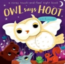 Owl Says Hoot : A noisy touch-and-feel night book - Book