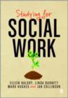 Studying for Social Work - Book
