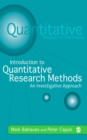 Introduction to Quantitative Research Methods : An Investigative Approach - eBook