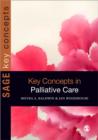 Key Concepts in Palliative Care - Book