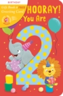 Hip, Hip, Hooray You Are 2! - Book
