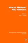Human Memory and Amnesia (PLE: Memory) - Book