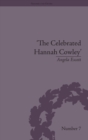 The Celebrated Hannah Cowley : Experiments in Dramatic Genre, 1776–1794 - Book
