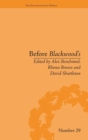 Before Blackwood's : Scottish Journalism in the Age of Enlightenment - Book