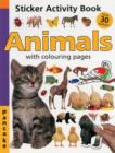 Animals : Pancake Sticker Activity - Book