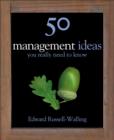 50 Management Ideas You Really Need to Know - eBook