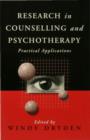 Research in Counselling and Psychotherapy : Practical Applications - eBook