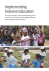 Implementing Inclusive Education : A Commonwealth Guide to Implementing Article 24 of the UN Convention on the Rights of Persons with Disabilities - Book
