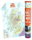 The MALT WHISKY MAP OF SCOTLAND : Folded, Rolled, Tubed - Book