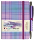 Waverley S.T. (S): Romance Mini with Pen Pocket Genuine Tartan Cloth Commonplace Notebook - Book