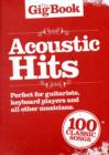 The Gig Book : Acoustic Hits - Book