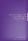 Select Proceedings of the European Society of International Law, Volume 2, 2008 - Book