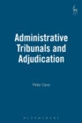 Administrative Tribunals and Adjudication - Book