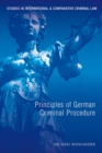 Principles of German Criminal Procedure - Book