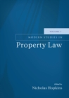 Modern Studies in Property Law - Volume 7 - Book
