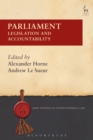 Parliament : Legislation and Accountability - Book