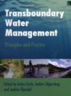 Transboundary Water Management : Principles and Practice - Book