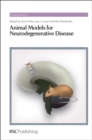 Animal Models for Neurodegenerative Disease - Book