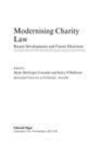 Modernising Charity Law : Recent Developments and Future Directions - eBook