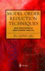 Model Order Reduction Techniques with Applications in Finite Element Analysis - Book