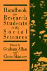 Handbook for Research Students in the Social Sciences - Book