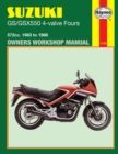 Suzuki GS/GSX550 4-valve Fours (83 - 88) Haynes Repair Manual - Book