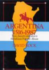 Argentina, 1516-1987 : From Spanish Colonization to the Falklands War - Book