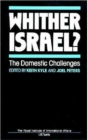 Whither Israel? - Book