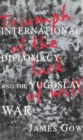 Triumph of the Lack of Will : International Diplomacy and the Yugoslav War - Book