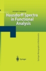 Hausdorff Spectra in Functional Analysis - Book