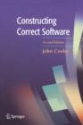 Constructing Correct Software - Book