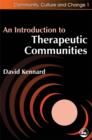 An Introduction to Therapeutic Communities - Book