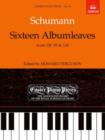 Sixteen Albumleaves, from Op.99 & 124 : Easier Piano Pieces 54 - Book