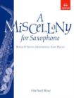 A Miscellany for Saxophone, Book II : (Seven moderately easy pieces) - Book
