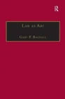 Law as Art - Book