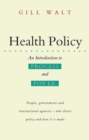 HEALTH POLICY - Book