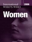 International Who's Who of Women 2006 - Book