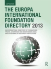The Europa International Foundation Directory 2013 - Book