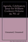Celebratory Issue for William Cookson : Vol 39/4 - Book