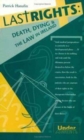 Last Rights : Death Dying and the Law in Ireland - Book