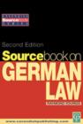 Sourcebook on German Law - Book