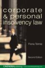 Corporate and Personal Insolvency Law - Book